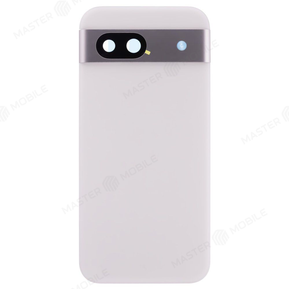 Задняя крышка для Google Pixel 8A (GKV4X/G6GPR/G8HHN/G576D) (бежевый) (в сборе со стеклом камеры)