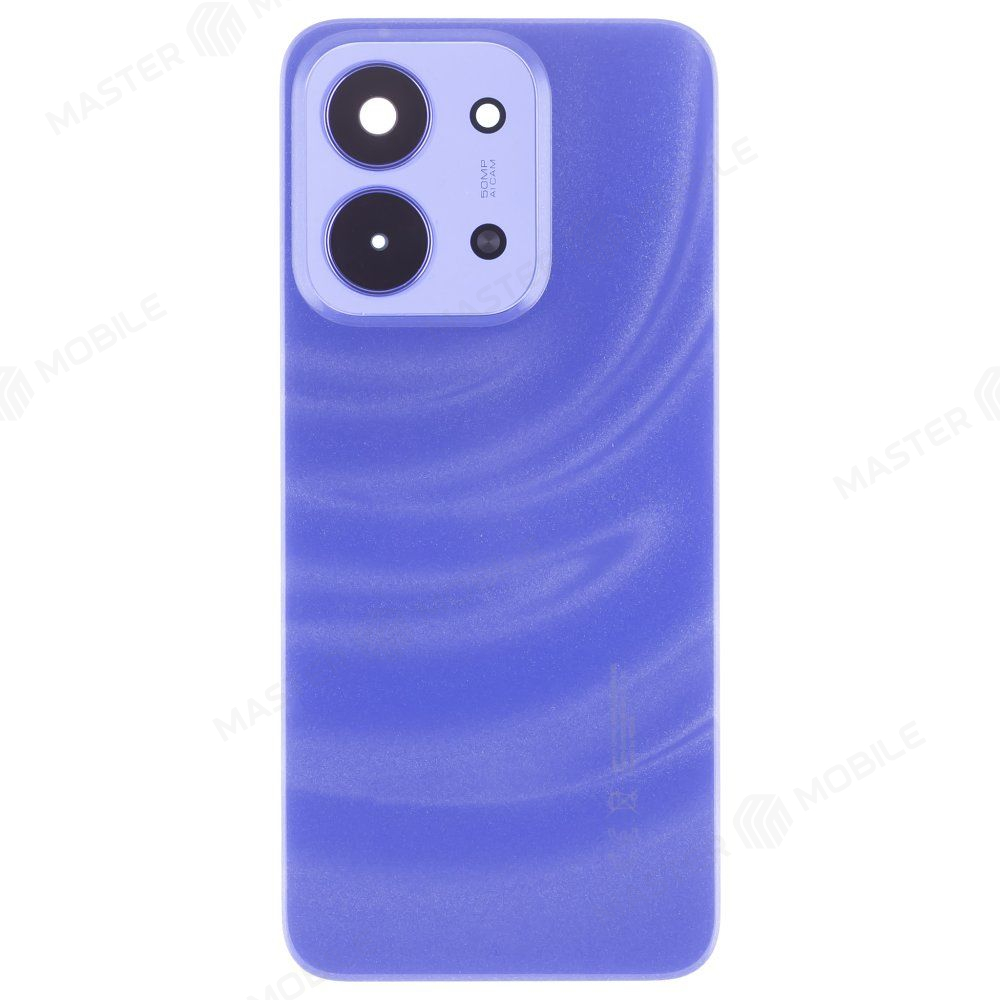 Задняя крышка для Xiaomi Redmi 15C 4G (25078RA3EL) (синий) (в сборе со стеклом камеры)