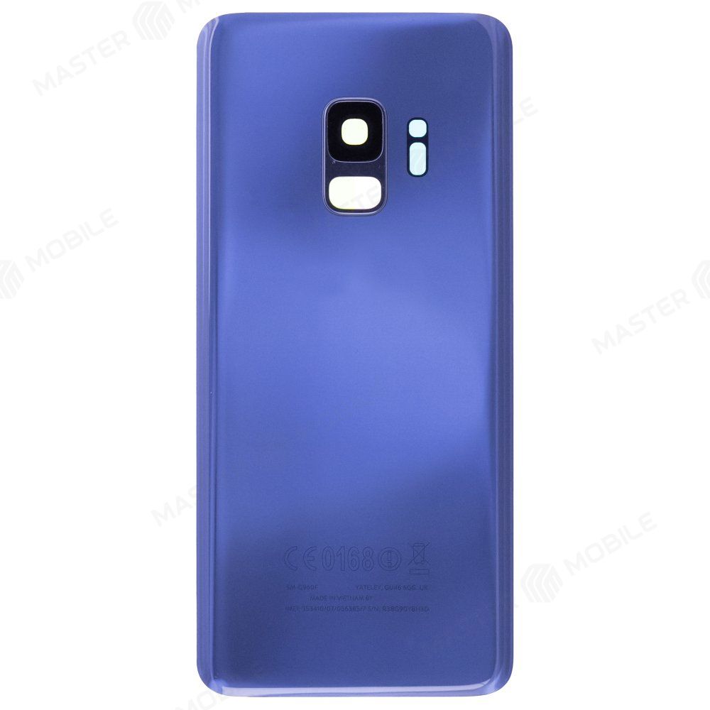 Задняя крышка для Samsung G960 Galaxy S9 (синий) (в сборе со стеклом камеры)
