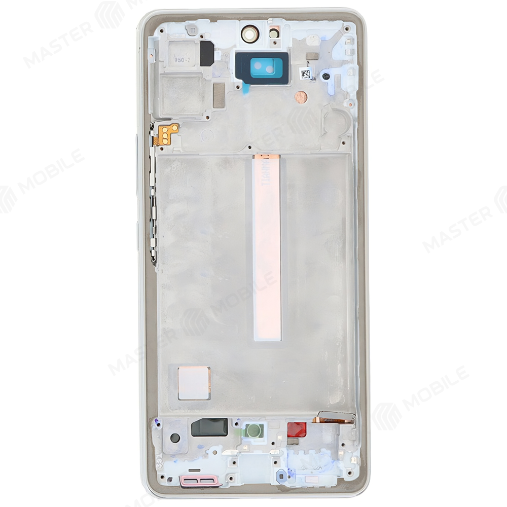 Рамка дисплея для Samsung A536 Galaxy A53 5G (серебристый)