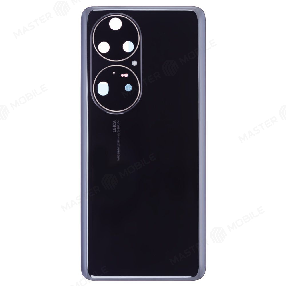 Задняя крышка для Huawei P50 Pro (JAD-LX9) (черный) (в сборе со стеклом камеры)