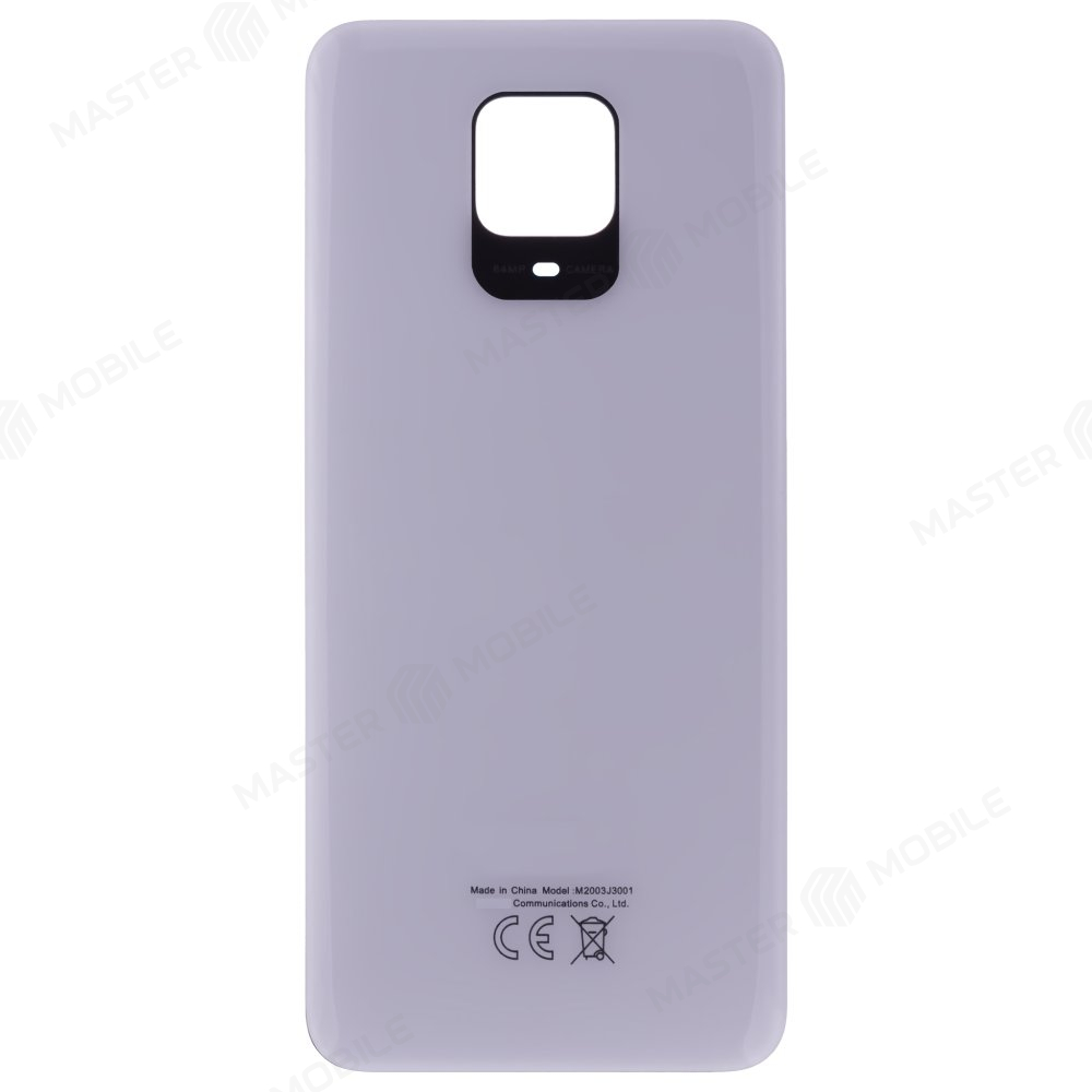 Задняя крышка для Xiaomi Redmi Note 9 Pro (M2003J6B2G) / Redmi Note 9S (M2003J6A1G) / Redmi Note 9 Pro Max (белый)