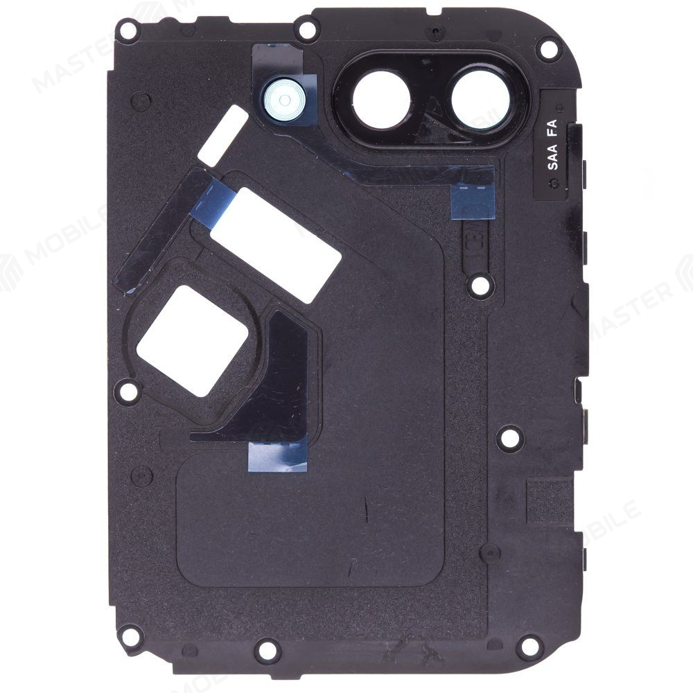 Рамка стекла задней камеры для Xiaomi Redmi 7 (M1810F6LG) (черный)