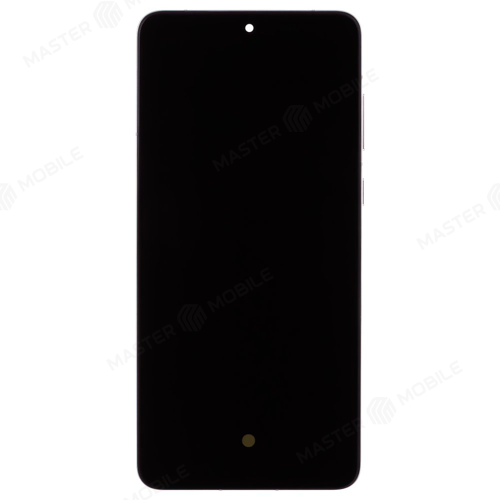Дисплей для Huawei Mate 50 (CET-LX9) (в сборе с тачскрином и аккумулятором) (серебристый) (в рамке) (ORIG100)