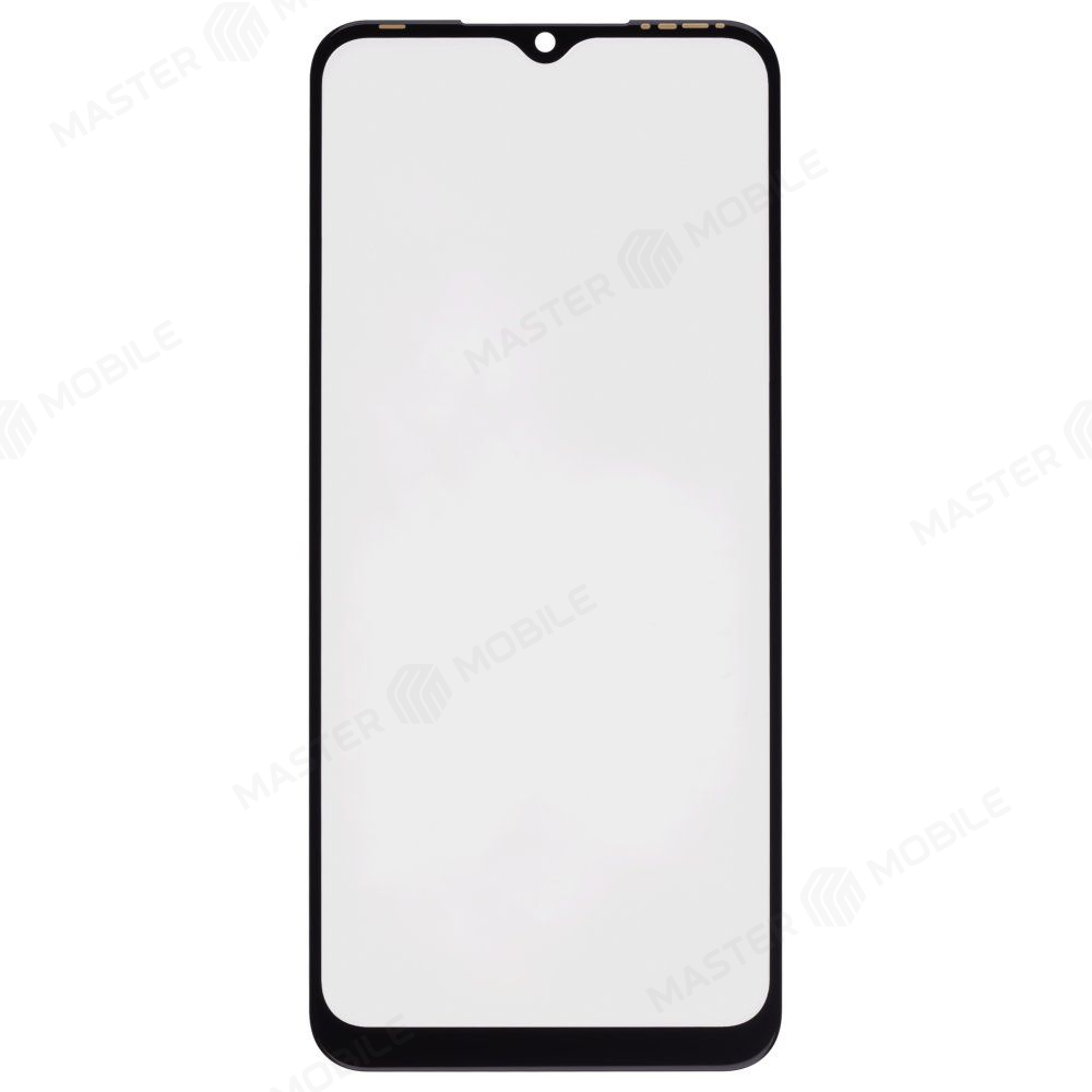 Стекло модуля для Tecno Spark 10 4G (KI5q) / Spark GO 2023 (BF7) / Infinix Smart 7 (X6515) + OCA (черный) (Premium)