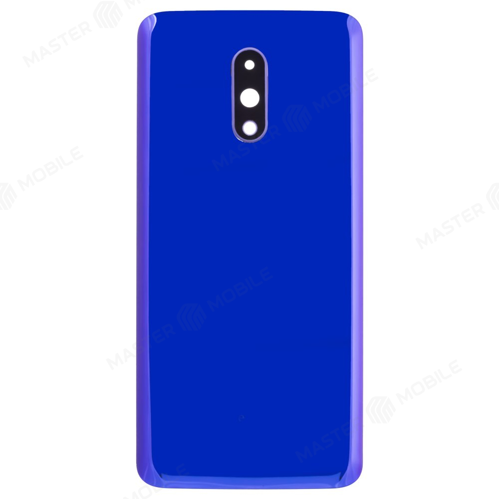 Задняя крышка для OnePlus 7 (синий) (в сборе со стеклом камеры)