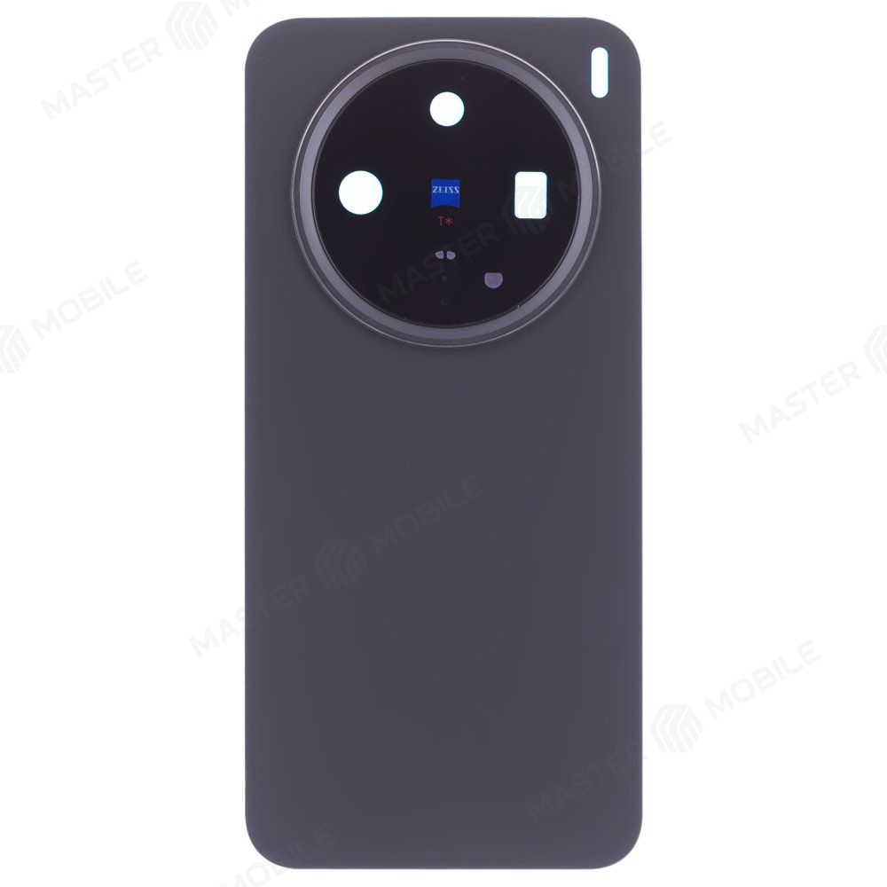 Задняя крышка для Vivo X200 Pro mini (V2419A) (черный) (в сборе со стеклом камеры)