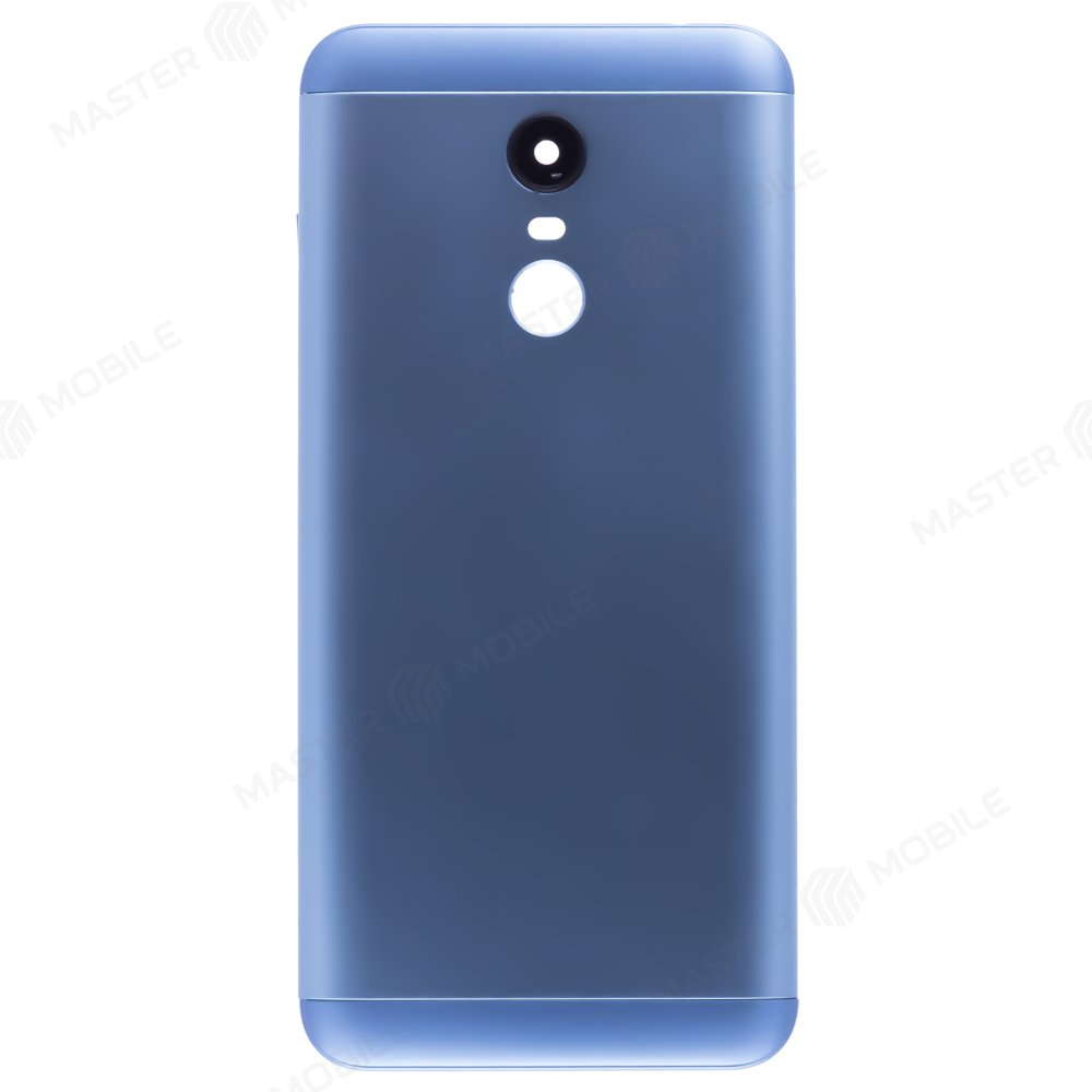 Задняя крышка для Xiaomi Redmi 5 Plus (MEG7) (синий) (в сборе со стеклом камеры)
