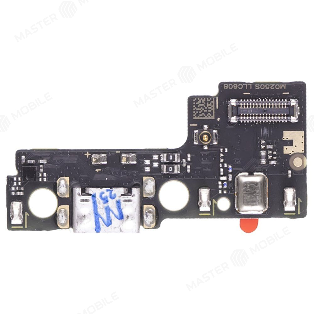 Нижняя плата для Xiaomi Redmi 12C (22120RN86G) с комп. + разъем зарядки + микрофон (ORIG100)