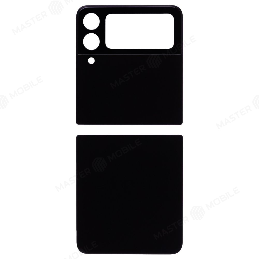 Задняя крышка для Samsung F721 Galaxy Z Flip 4 (черный) (комплект)