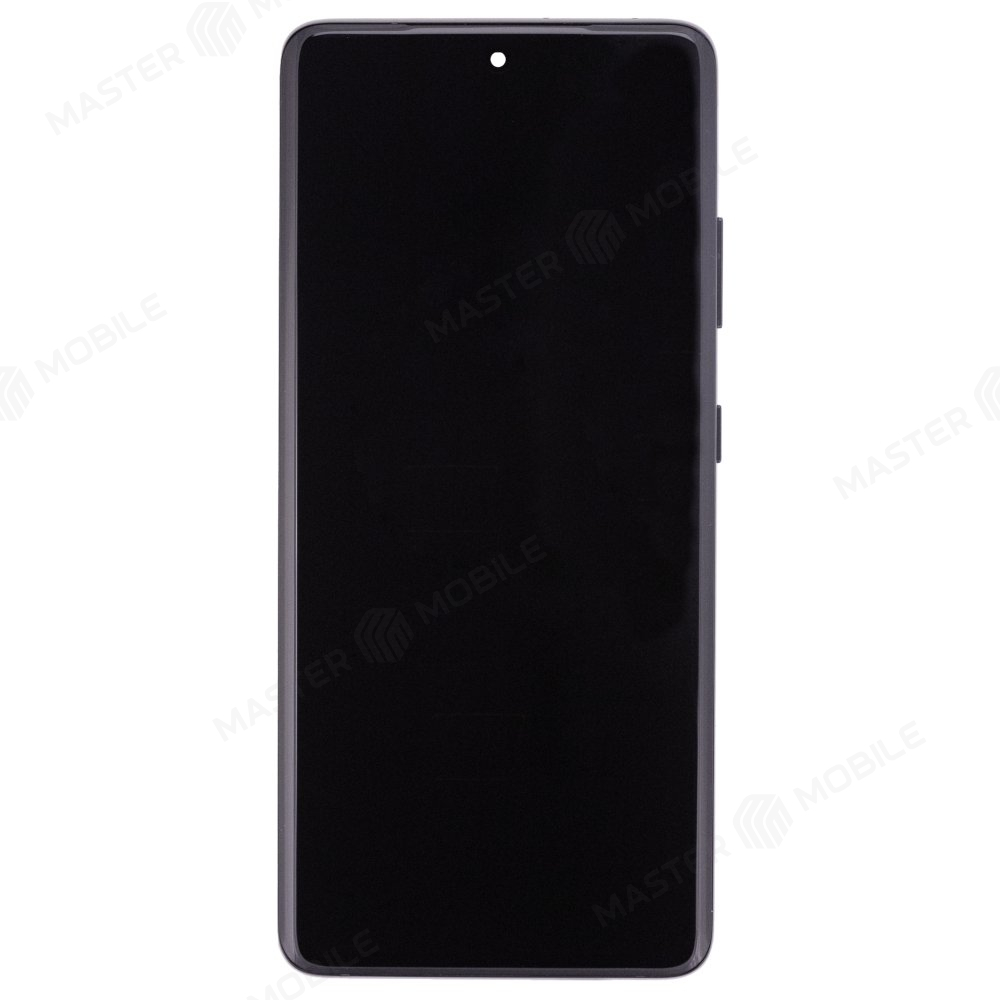 Дисплей для Samsung G998 Galaxy S21 Ultra (в сборе с тачскрином) (черный) (в рамке) (OLED)