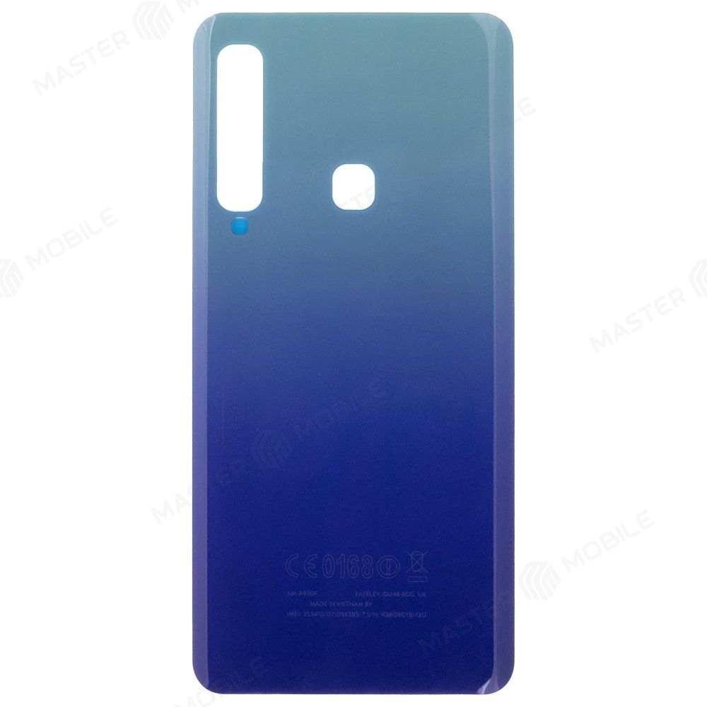 Задняя крышка для Samsung A920 Galaxy A9 (2018) (синий)
