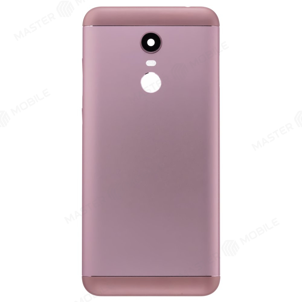 Задняя крышка для Xiaomi Redmi 5 Plus (MEG7) (розовый) (в сборе со стеклом камеры)