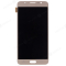 Дисплей для Samsung J710 Galaxy J7 (2016) (в сборе с тачскрином) (золотистый) (OLED) (High) фото №1