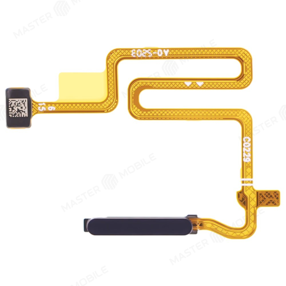 Шлейф для OPPO A55 4G (CPH2325) / A74 5G (CPH2197) с комп. + сканер отпечатка пальца (черный)