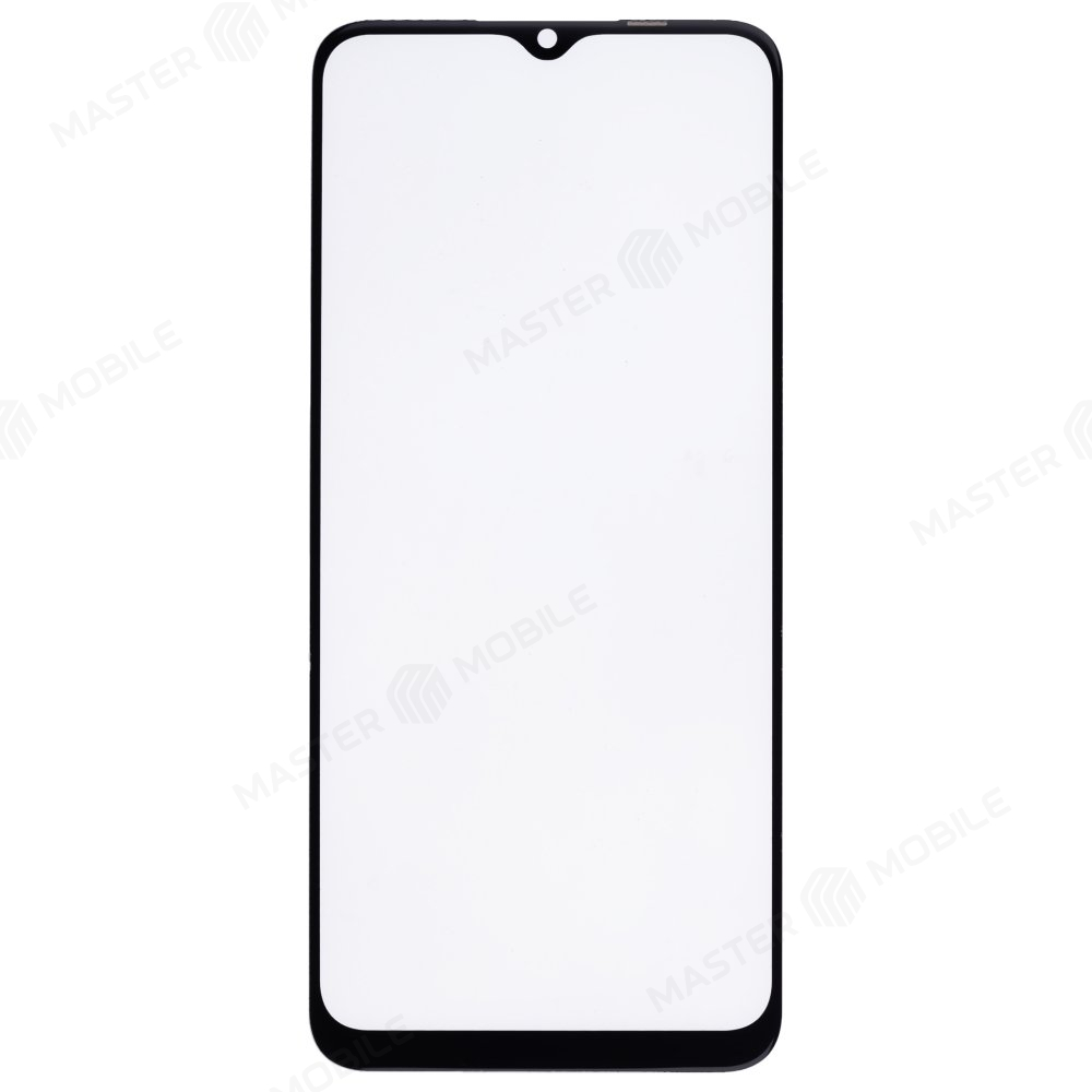 Стекло модуля для Realme C21Y (RMX3261/RMX3263) + OCA (черный)