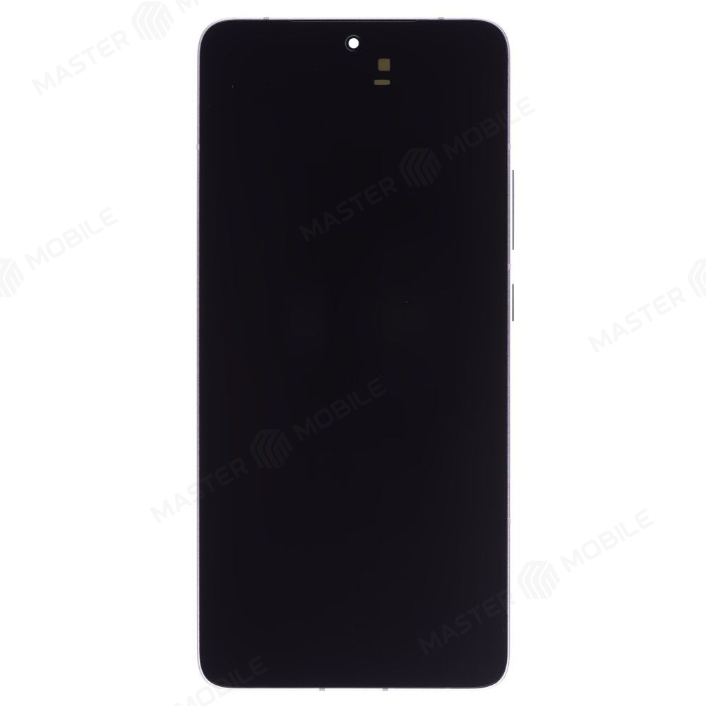 Дисплей для Xiaomi Poco F7 Pro (24117RK2CG) + тачскрин (серебристый) (в рамке) (ORIG100) (SP)