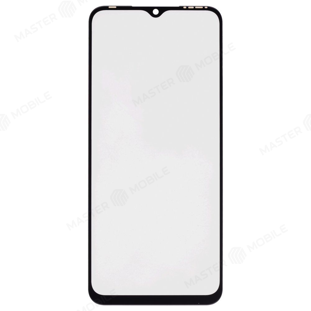 Стекло модуля для Tecno Spark 8C (KG5N) / Itel A60s (A662LM) / A70 (A665L) + OCA (черный) (Mustby) (Premium)