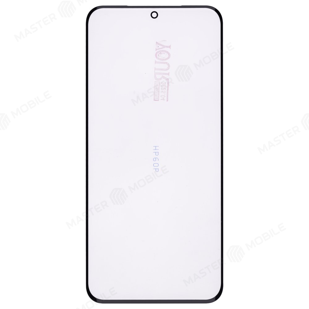 Стекло модуля для Huawei P60 (LNA-LX9) + OCA (черный) (Musttby) (Premium)