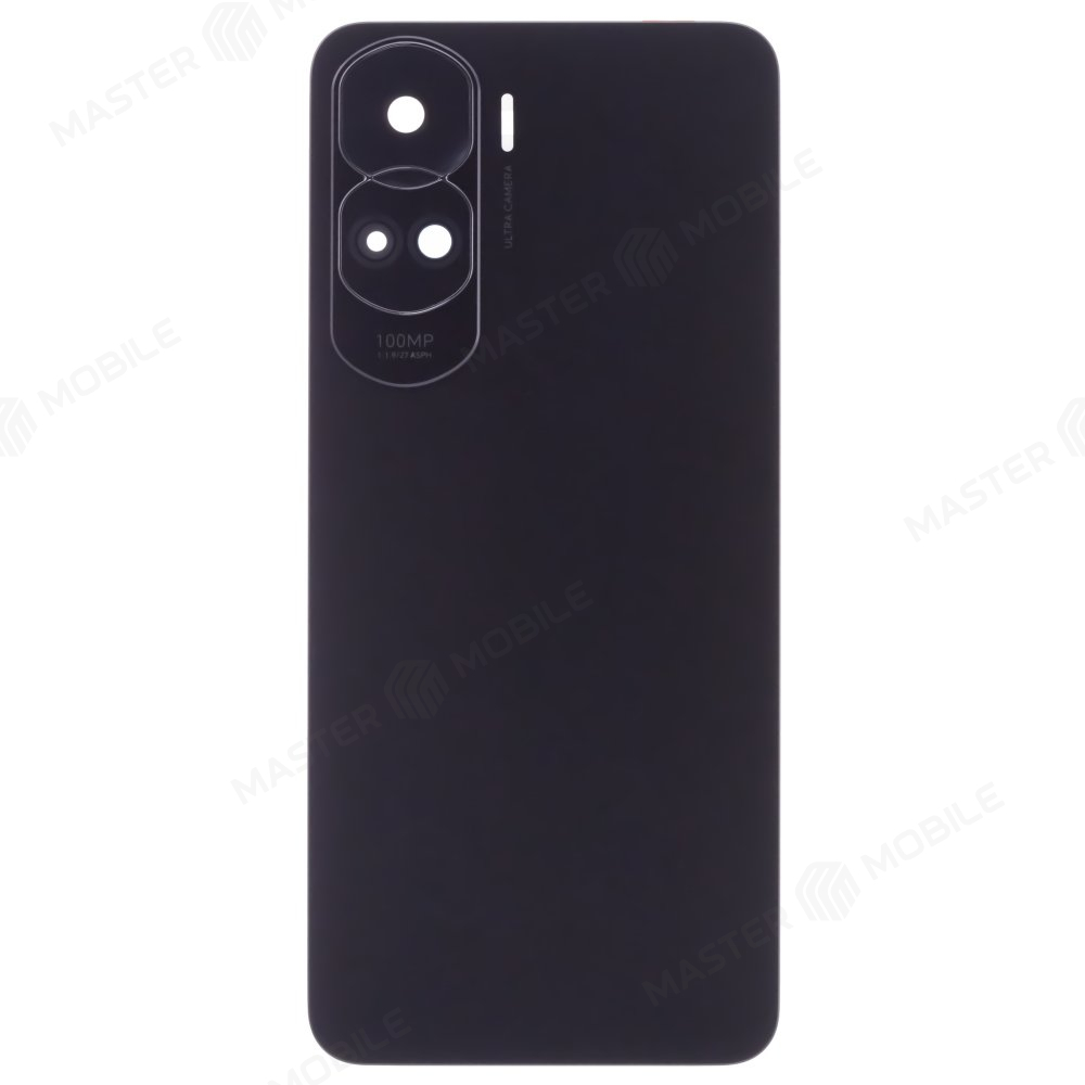 Задняя крышка для Huawei Honor 90 Lite (CRT-NX1) (черный) (в сборе со стеклом камеры)