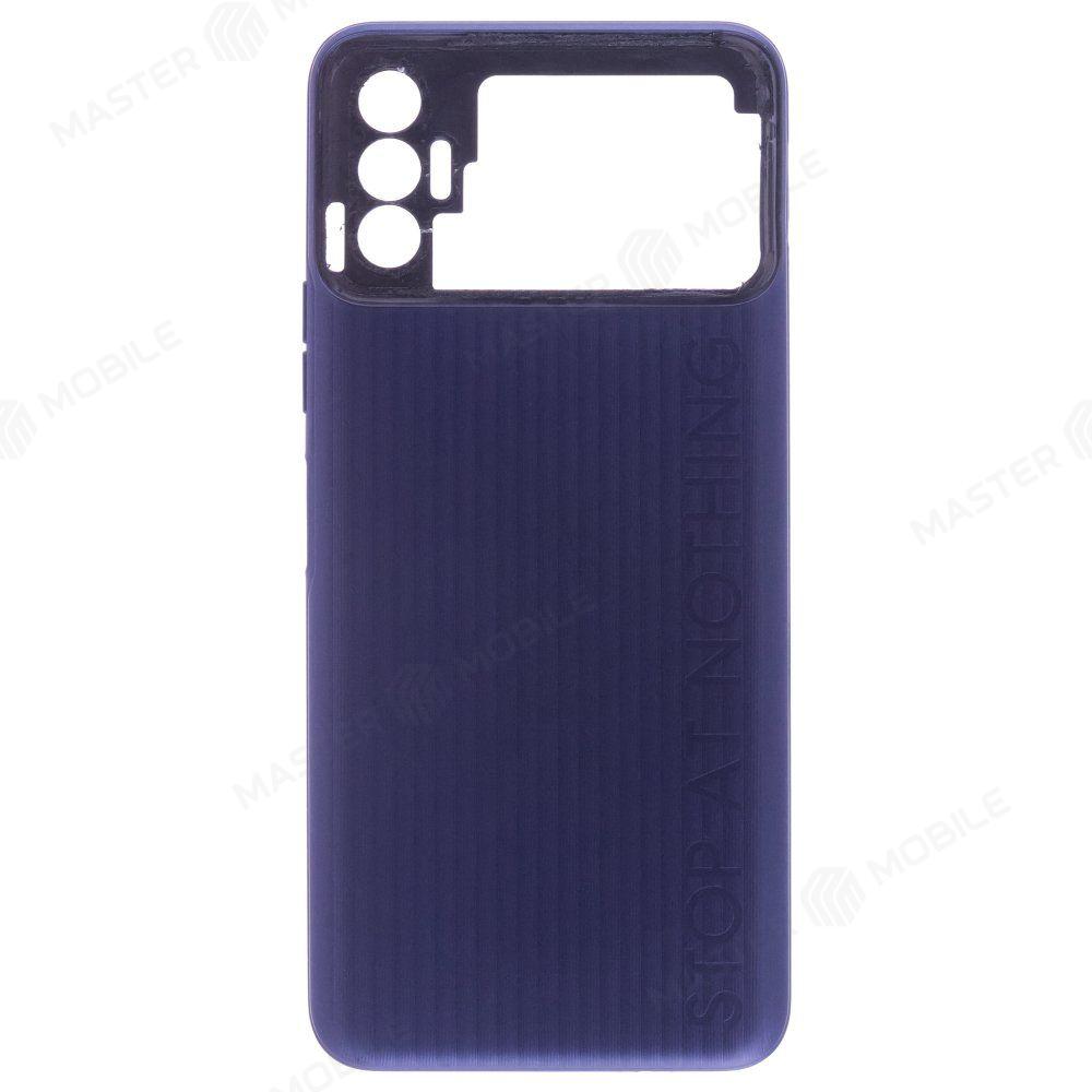 Задняя крышка для Tecno Spark 8P (KG7n) (синий)