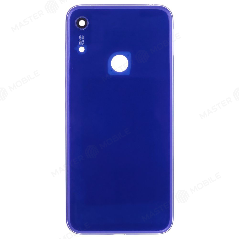 Задняя крышка для Huawei Honor 8A (JAT-LX1) / Honor 8A Pro (JAT-L41) (синий) (в сборе со стеклом камеры)
