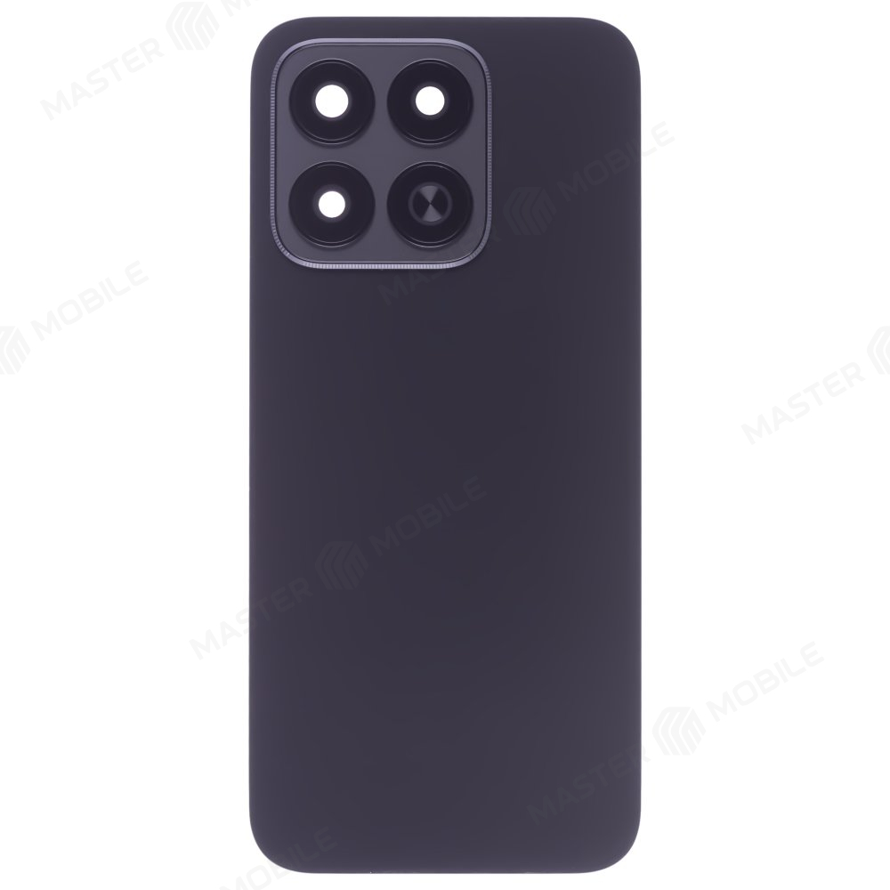Задняя крышка для Huawei Honor X8c (ABR-LX1) (черный) (в сборе со стеклом камеры)