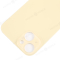 Задняя крышка для Apple iPhone 15 (желтый) (с широким отверстием) (Premium) фото №3