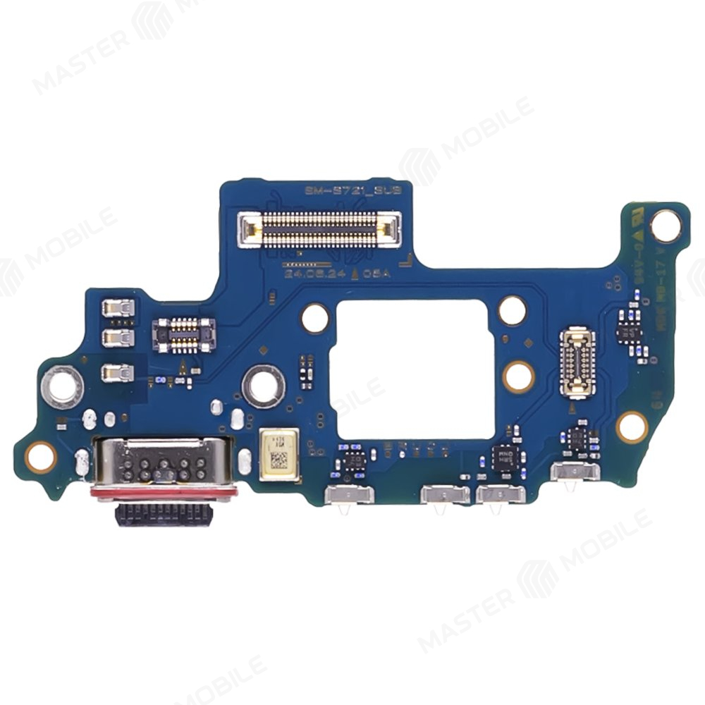 Нижняя плата для Samsung S721B Galaxy S24 FE с комп. + разъем зарядки + микрофон (ORIG100)