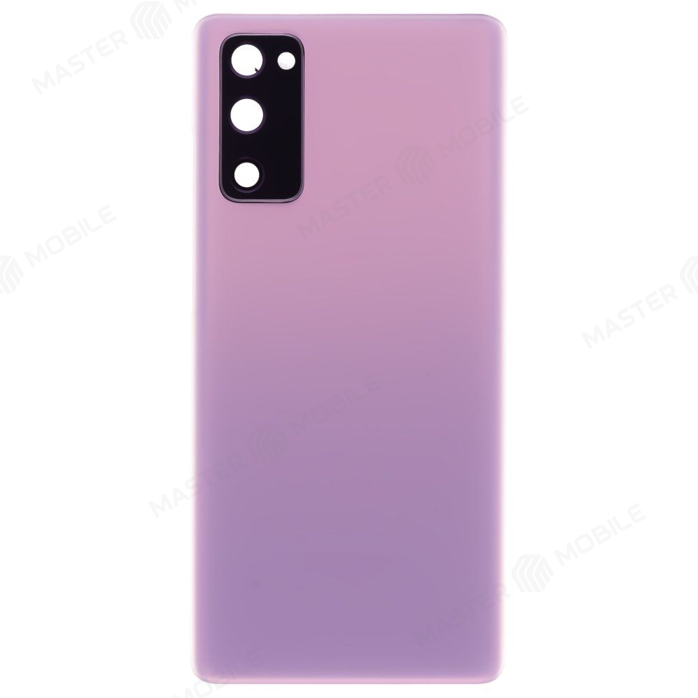 Задняя крышка для Samsung G780 Galaxy S20 FE (розовый) (в сборе со стеклом камеры)