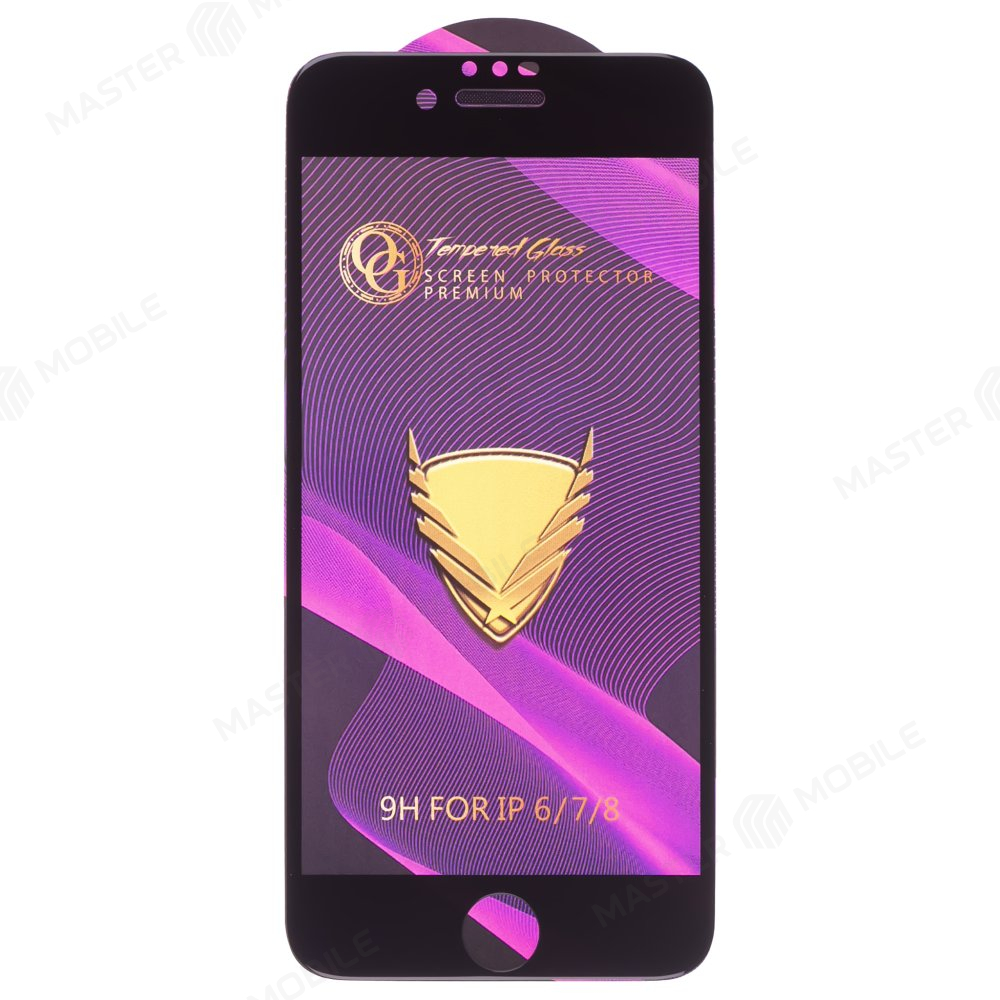Защитное стекло OG Glass (3 в 1) для Apple iPhone 7 / iPhone 8 / iPhone SE 2020 (черный)