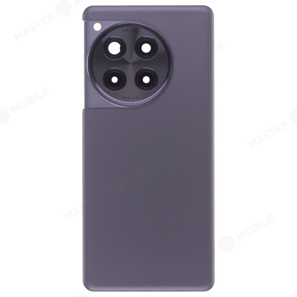 Задняя крышка для OnePlus 12R (CPH2609) (серый) (в сборе со стеклом камеры)