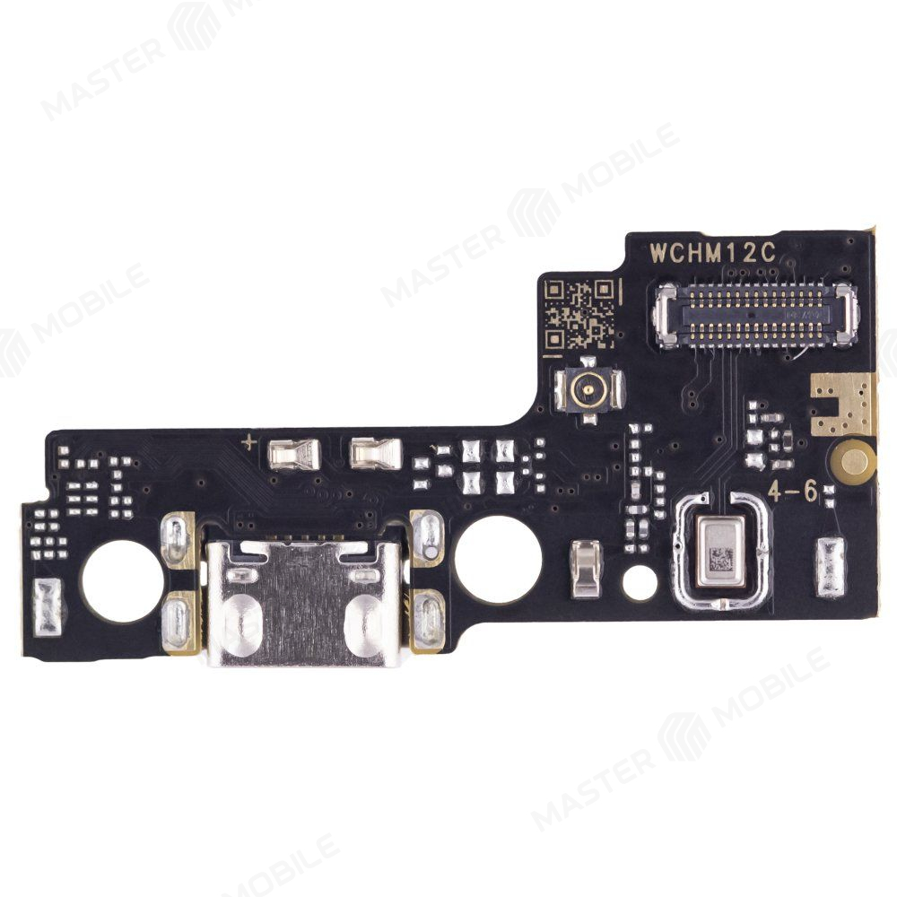 Нижняя плата для Xiaomi Redmi 12C (22120RN86G) с комп. + разъем зарядки + микрофон