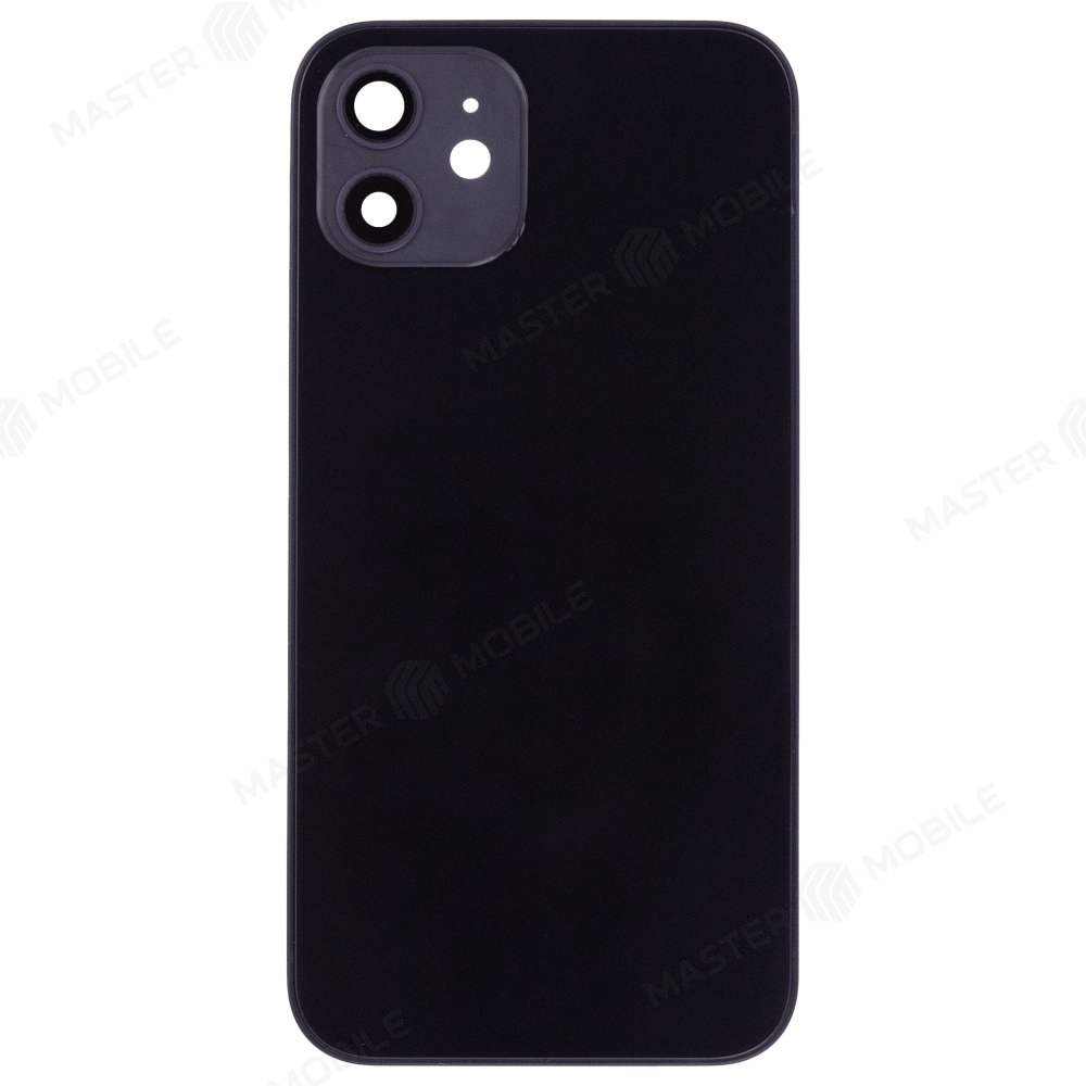 Корпус для Apple iPhone 12 (черный) (Premium)