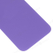 Задняя крышка для Apple iPhone 12 (фиолетовый) (с широким отверстием) (Premium) фото №4