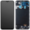 Дисплей для Samsung A205 Galaxy A20 (в сборе с тачскрином) (черный) (в рамке) (ORIG100) фото №1