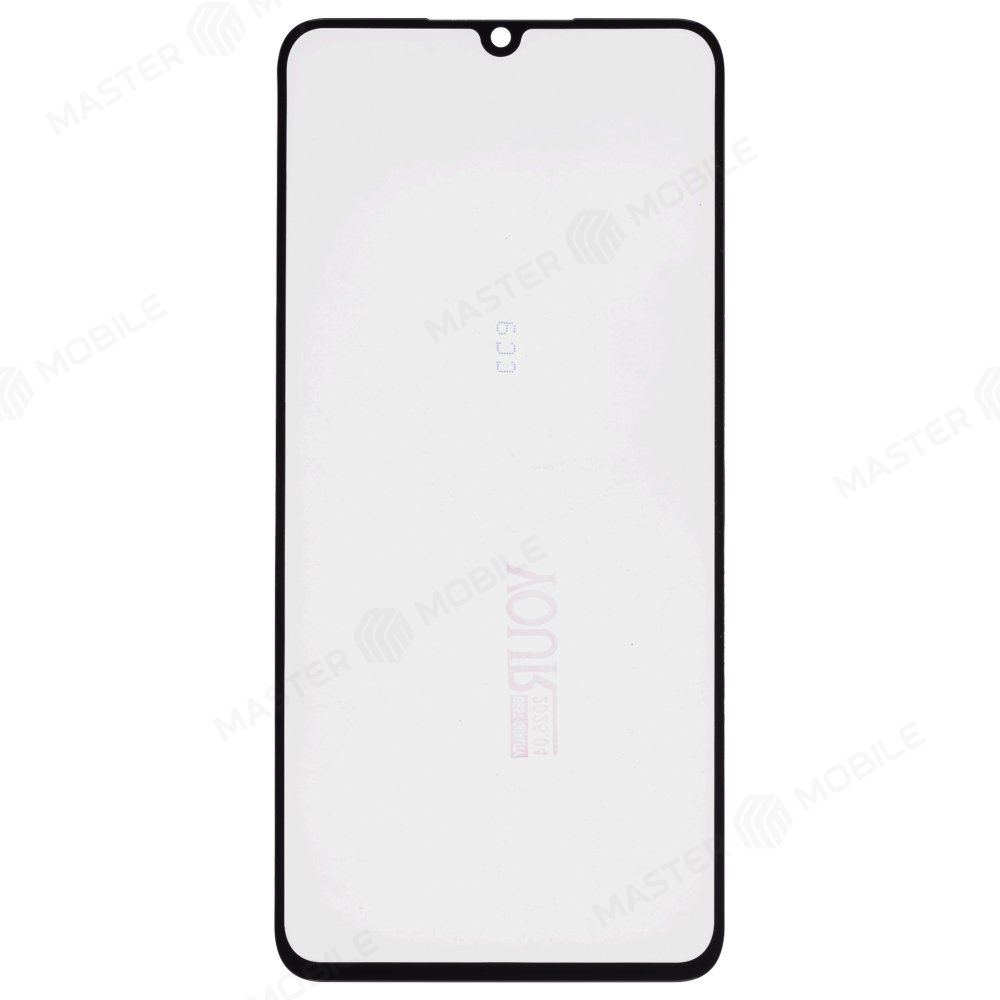 Стекло модуля для Xiaomi Mi Note 10 (M1910F4G) / Mi Note 10 Pro (M1910F4S) / Mi Note 10 Lite (M2002F4LG) + OCA (черный) (Musttby) (Premium)