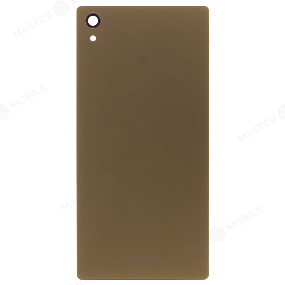 Задняя крышка для Sony E6853 Xperia Z5 Premium/E6833/E6883 Xperia Z5 Premium Dual (золотистый)