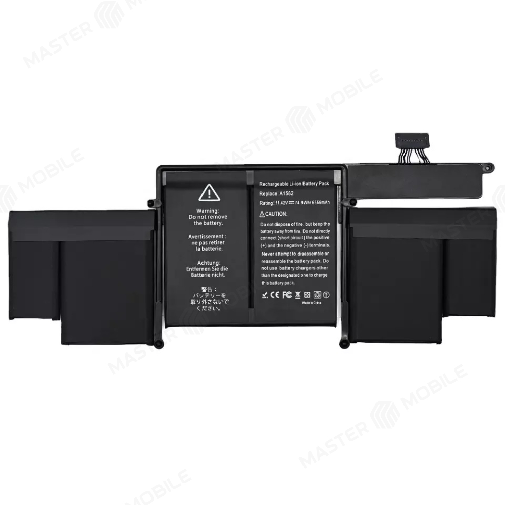 Аккумулятор для Apple MacBook Pro Retina 13 A1502 (EARLY 2015) (A1582) (AASP)