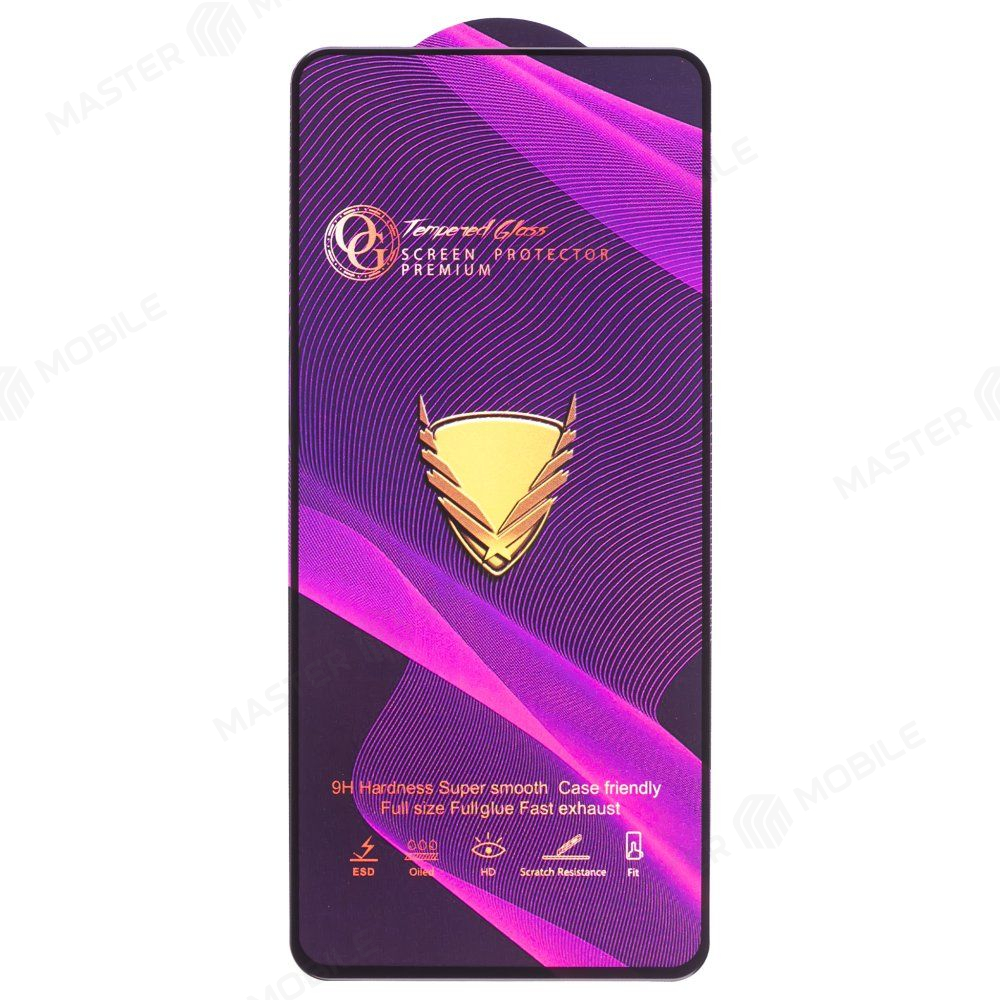 Защитное стекло OG Glass (3 в 1) для Realme 13+ 5G (RMX5000/RMX5002) (черный)