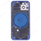 Корпус для Apple iPhone 13 (синий) (Premium) фото №2