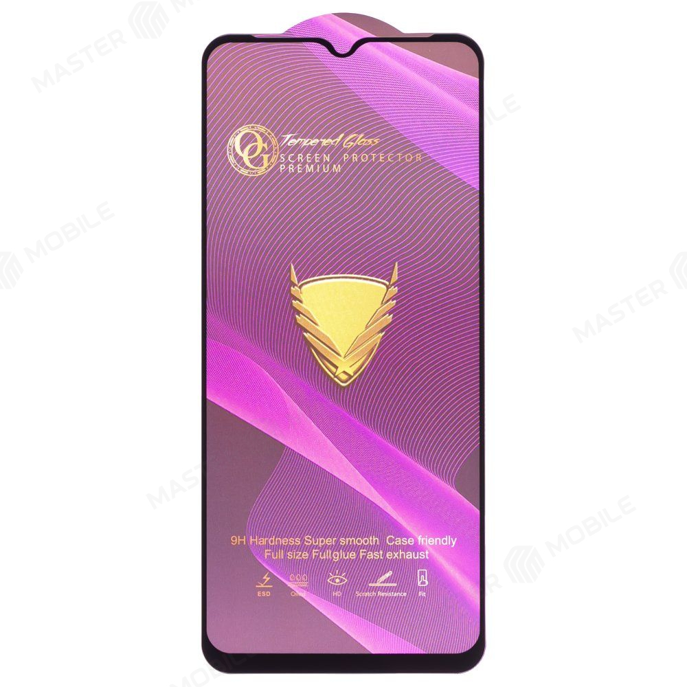 Защитное стекло OG Glass (3 в 1) для Infinix Smart 6 (X6511) (черный)