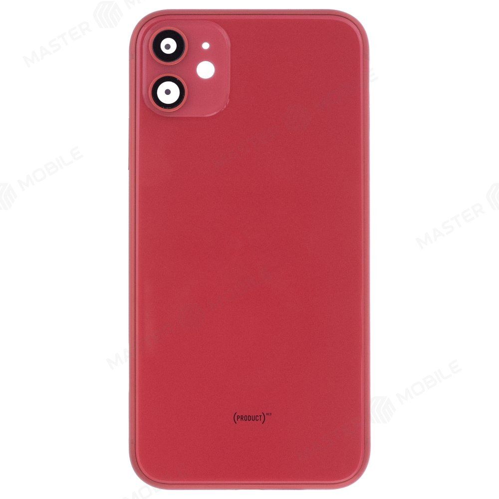 Корпус для Apple iPhone 11 (красный) (Premium)