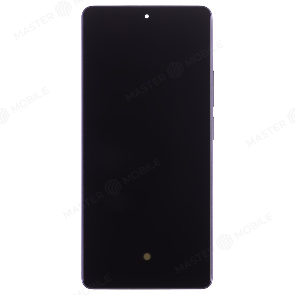 Дисплей для Xiaomi Poco M6 Pro 4G (2312FPCA6G) + тачскрин (фиолетовый) (в рамке) (ORIG100) (SP)
