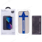 Защитное стекло с аппликатором для Apple iPhone 13 Pro Max / iPhone 14 Plus (антишпион) (черный) (Premium) фото №2