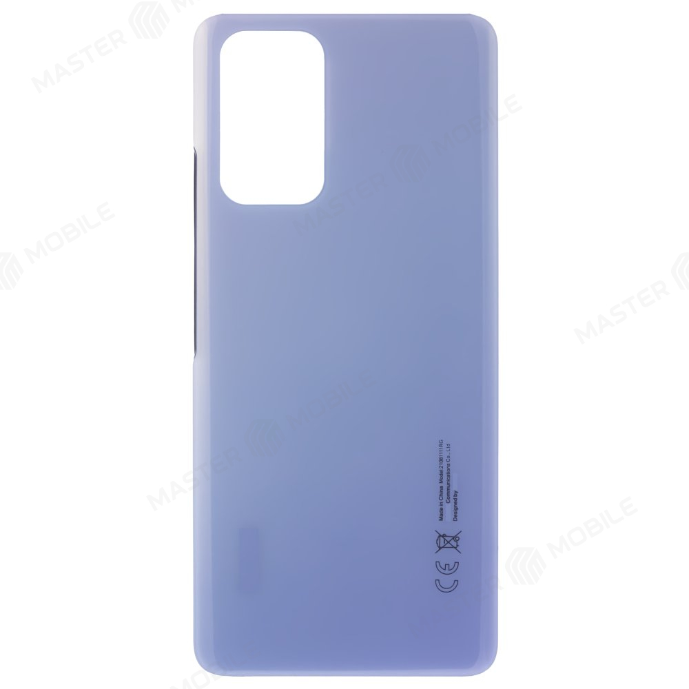 Задняя крышка для Xiaomi Redmi Note 10 Pro 4G (M2101K6G) (голубой)