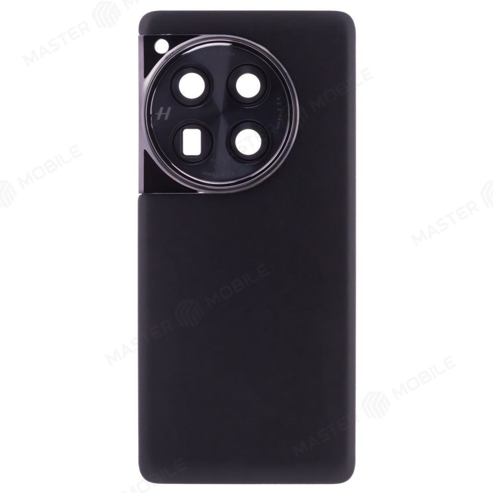 Задняя крышка для OnePlus 12 (PJD110) (черный) (в сборе со стеклом камеры)