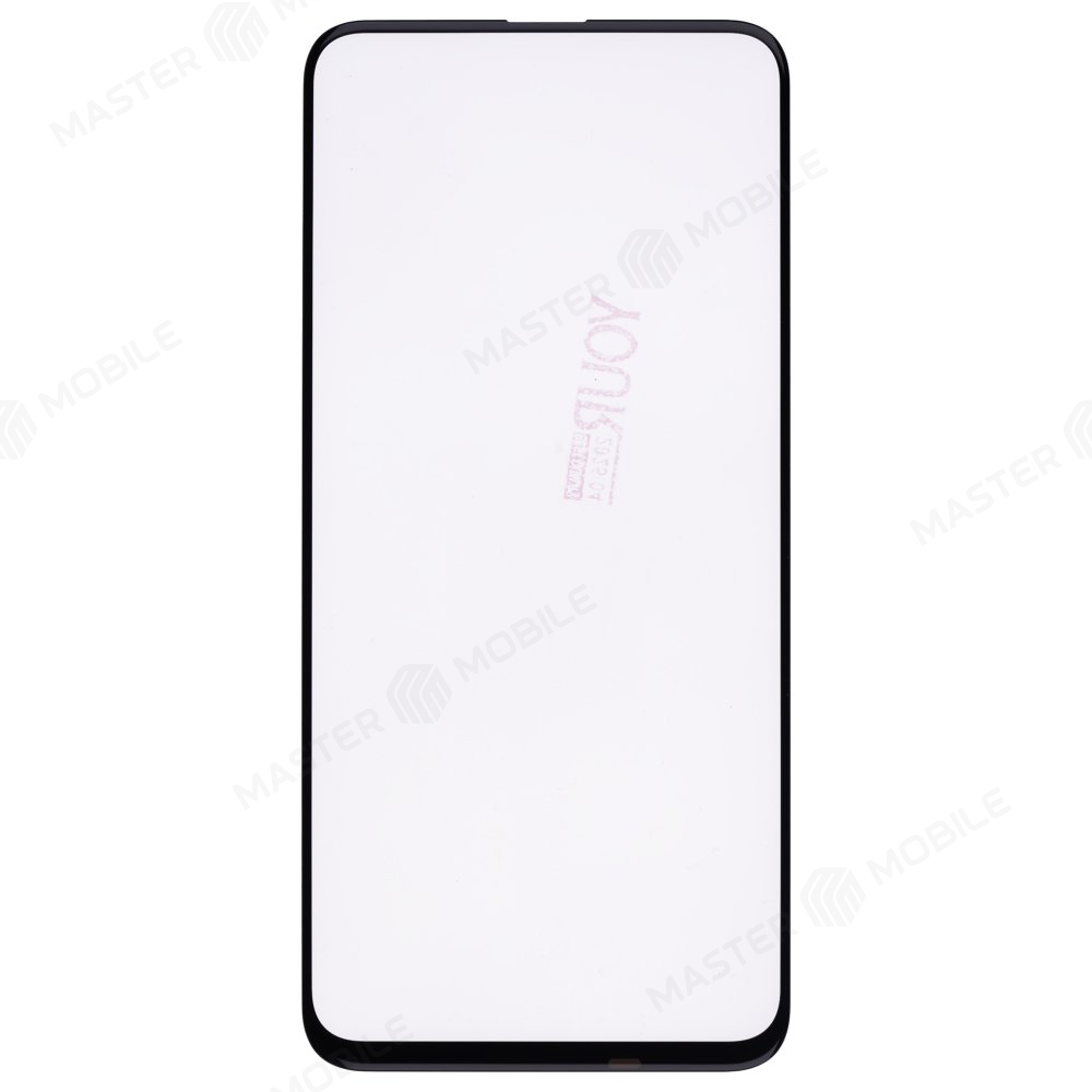 Стекло модуля для Huawei P Smart Z (STK-LX1) / Honor 9X/9X Premium / Y9s (STK-L21) / Y9 Prime 2019 + OCA (черный) (Musttby) (Premium)
