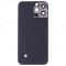 Задняя крышка для Apple iPhone 13 Pro Max (черный) (в сборе со стеклом камеры) (Premium) фото №2