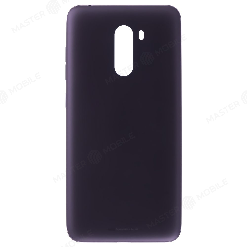 Задняя крышка для Xiaomi Pocophone F1 (M1805E10A) (черный)